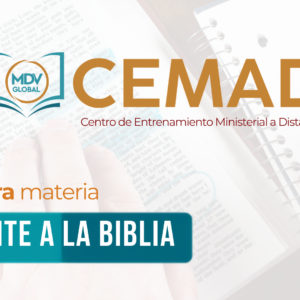 Inscripción CEMAD -  Frente a la Bíblia